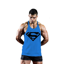 Load image into Gallery viewer, Men Bodybuilding Tank tops Men Workout Vest Men Muscle Fitness Casual Shirt Men Stringer Solid Tank Tops Musculation Shirt