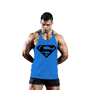 Men Bodybuilding Tank tops Men Workout Vest Men Muscle Fitness Casual Shirt Men Stringer Solid Tank Tops Musculation Shirt