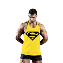 Load image into Gallery viewer, Men Bodybuilding Tank tops Men Workout Vest Men Muscle Fitness Casual Shirt Men Stringer Solid Tank Tops Musculation Shirt