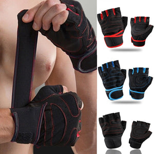 Fitness Gym Running Gloves Heavyweight Sports Exercise Weight Lifting Gloves for Body Building Training Sport Fitness Gloves