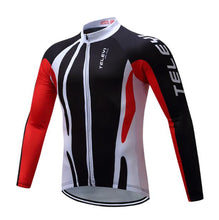 Load image into Gallery viewer, 2019 winter thermal Fleece cycling clothing Men road bike jersey bib set Sport bicycle clothes pro team suit mtb dress male kit