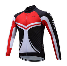 Load image into Gallery viewer, 2019 winter thermal Fleece cycling clothing Men road bike jersey bib set Sport bicycle clothes pro team suit mtb dress male kit