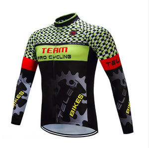 2019 winter thermal Fleece cycling clothing Men road bike jersey bib set Sport bicycle clothes pro team suit mtb dress male kit