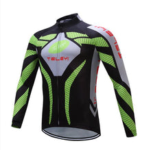 Load image into Gallery viewer, 2019 winter thermal Fleece cycling clothing Men road bike jersey bib set Sport bicycle clothes pro team suit mtb dress male kit