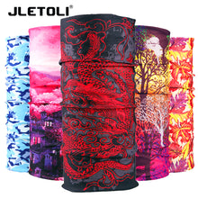 Load image into Gallery viewer, JLETOLI Windproof Sport Head Scarf Bike Magic Bandana Men Headbands Cycling Scarf Women Breathable Bicycle Scarf Face Mask