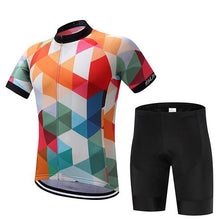 Load image into Gallery viewer, Cycling jersey set men 2019 short sleeve bicycle clothing summer pro mtb bike clothes suit wear skinsuit sport dress kit outfit