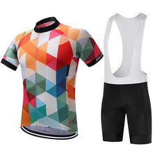 Load image into Gallery viewer, Cycling jersey set men 2019 short sleeve bicycle clothing summer pro mtb bike clothes suit wear skinsuit sport dress kit outfit