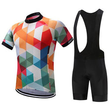 Load image into Gallery viewer, Cycling jersey set men 2019 short sleeve bicycle clothing summer pro mtb bike clothes suit wear skinsuit sport dress kit outfit