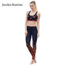 Load image into Gallery viewer, Woman 2 Piece Set yoga set women sports bra Sexy push up Gym Breathable Fitness Cloth Workout sport costumes for women capris