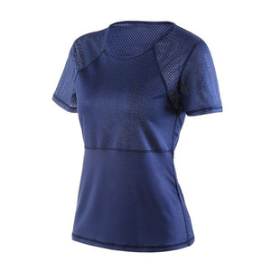 Women Fitness Top Yoga Shirt Summer Mesh Loose Running Shirts Dry Fit Workout Vest Gym Shirt Sport Tank Top Women fitness Cloth