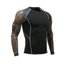 Load image into Gallery viewer, Men Women Fitness Long Sleeve Cycling Base Wear Men Bodybuilding Skin Sport Compression Shirt Bike Training Base Layer clothing