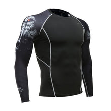 Load image into Gallery viewer, Men Women Fitness Long Sleeve Cycling Base Wear Men Bodybuilding Skin Sport Compression Shirt Bike Training Base Layer clothing