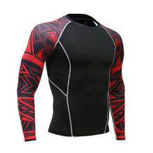 Load image into Gallery viewer, Men Women Fitness Long Sleeve Cycling Base Wear Men Bodybuilding Skin Sport Compression Shirt Bike Training Base Layer clothing