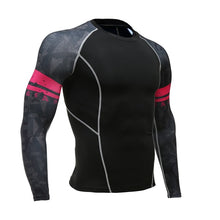 Load image into Gallery viewer, Men Women Fitness Long Sleeve Cycling Base Wear Men Bodybuilding Skin Sport Compression Shirt Bike Training Base Layer clothing