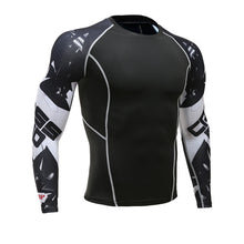 Load image into Gallery viewer, Men Women Fitness Long Sleeve Cycling Base Wear Men Bodybuilding Skin Sport Compression Shirt Bike Training Base Layer clothing