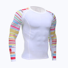 Load image into Gallery viewer, Men Women Fitness Long Sleeve Cycling Base Wear Men Bodybuilding Skin Sport Compression Shirt Bike Training Base Layer clothing