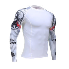 Load image into Gallery viewer, Men Women Fitness Long Sleeve Cycling Base Wear Men Bodybuilding Skin Sport Compression Shirt Bike Training Base Layer clothing