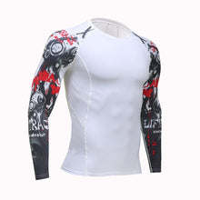 Load image into Gallery viewer, Men Women Fitness Long Sleeve Cycling Base Wear Men Bodybuilding Skin Sport Compression Shirt Bike Training Base Layer clothing