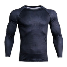 Load image into Gallery viewer, 2018 New Long Sleeve T-shirt Sport Men Quick Dry Men&#39;s Cycling Base Wear Snake Gym Apparel Fitness Mens Rashgard Tights jerseys