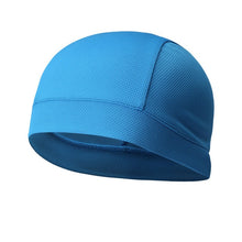 Load image into Gallery viewer, Summer Cap Hat Breathable Absorb Sweat Solid Bike Bicycle Motorcycle Headband Outdoor Sport Cycling Running Climbing Accessories