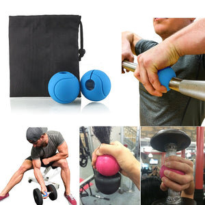 1 Pair Weight Lifting Barbell Grips Musculation Lifting Hand Grips Gym Workout Kettlebell Dumbbell Pull Up Bar Handle Thick Pad