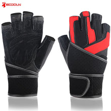 Load image into Gallery viewer, Men&#39;s Fitness Gloves Crossfit Breathable Dumbbell Weight Lifting GYM Workout Sport Gloves Bodybuilding Musculation Gym Equipment