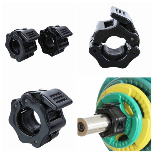 1 Pair 25 mm Dumbbells Barbell Clamps Collars Lock Fitness Musculation Standard Weightlifting Dambil Gym Fitness Equipment