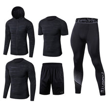 Load image into Gallery viewer, New Running Set Men Sport Suits Soccer Basketball Compression Underwear Running Sets Sport Suits Dress Gym Jogging Fitness Suits