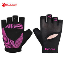 Load image into Gallery viewer, BOODUN Gym Gloves Women Breathable Shockproof Fitness Gloves Bodybuilding Dumbbell Musculation Weight Lifting Yoga Sport Gloves